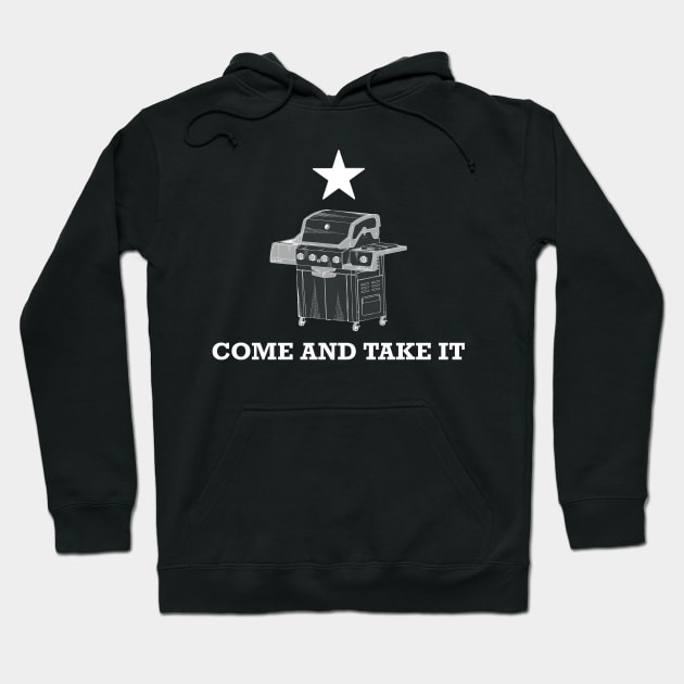 Come and Take It Grill (Large Design) Hoodie by Aeriskate